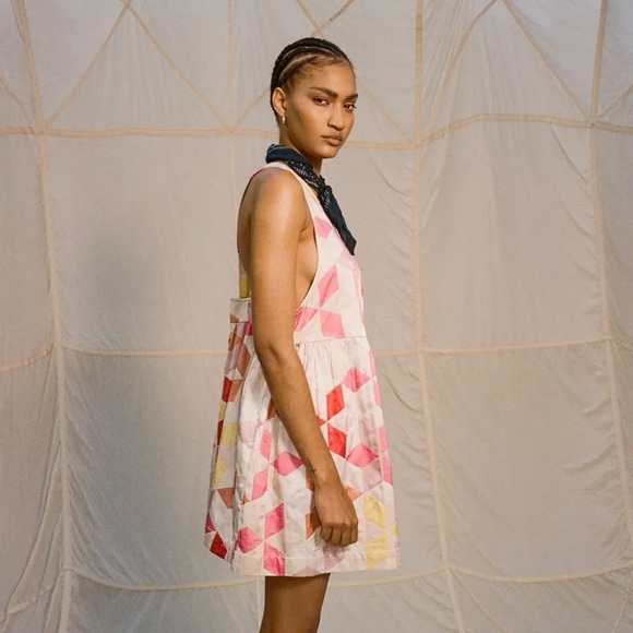 Kimchi Blue Milly Silky Quilted Halter Dress - Picture 3 of 10